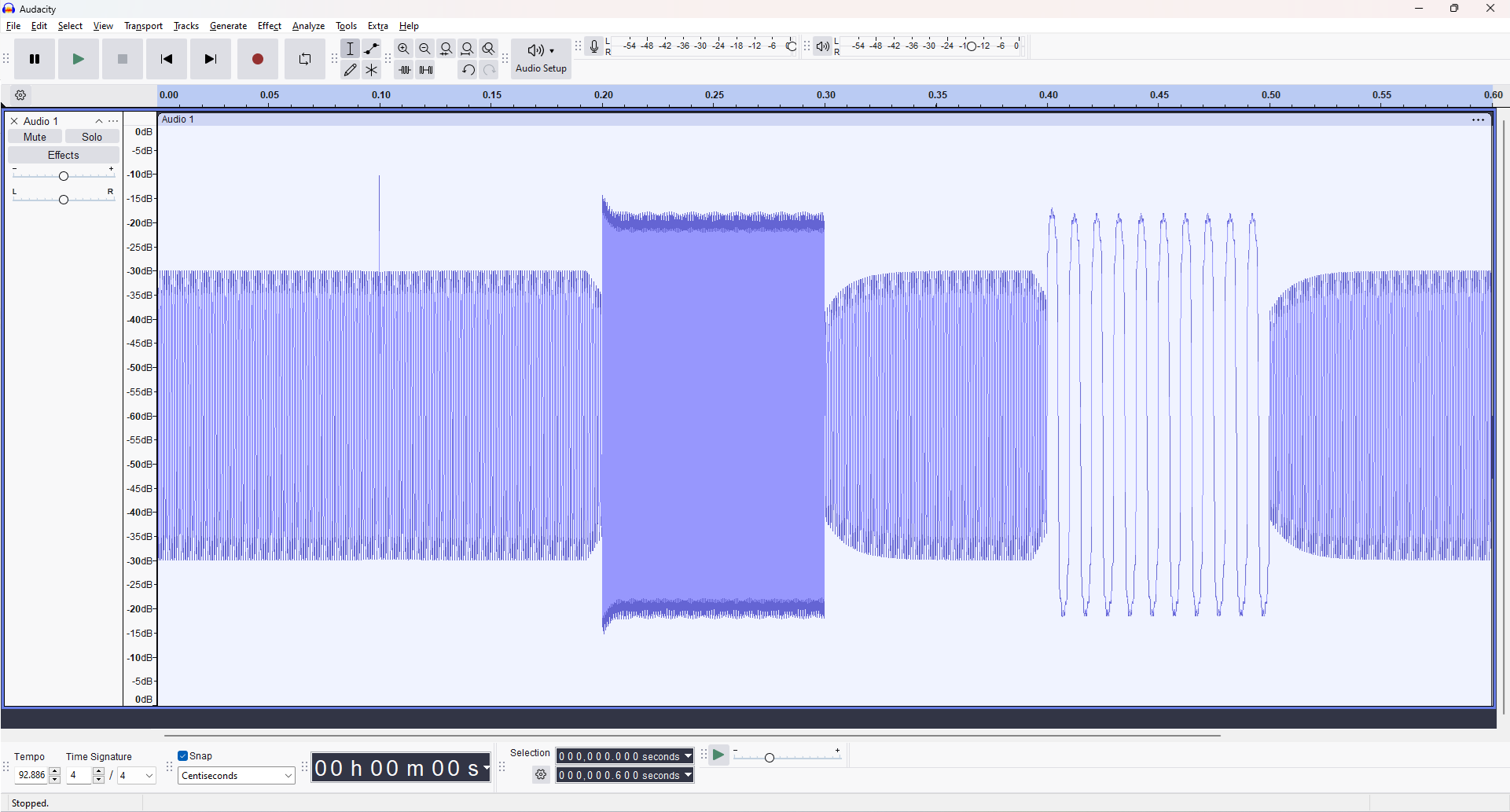 Compressor parameters smoothing waveform- attack=1 release=10 lookahead=10.png
